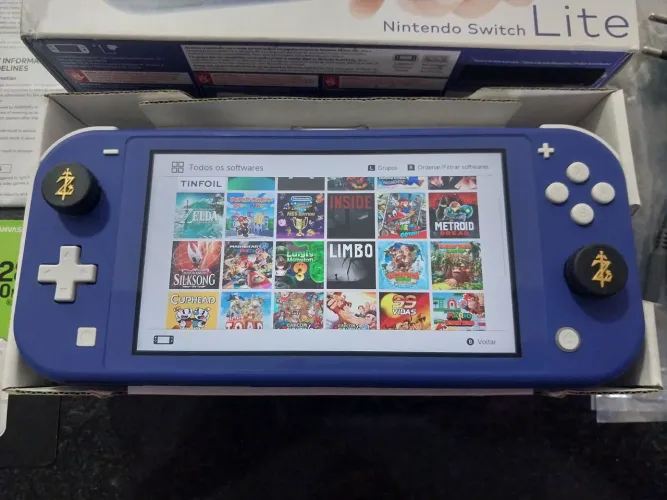Nintendo Switch Lite Desbloqueado 128gb