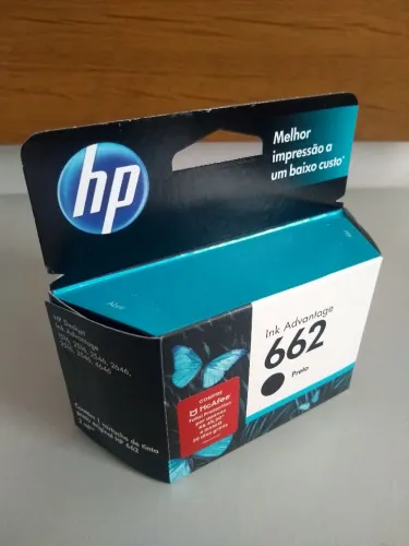 Tinta HP 662 preto Ink Advantage 
