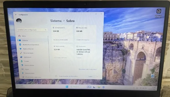 Notebook Lenovo Ideapad S145 - Core I5 12gb Ram Ssd 224gb
