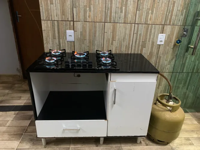 Fogão 5 bocas cooktop safaneli