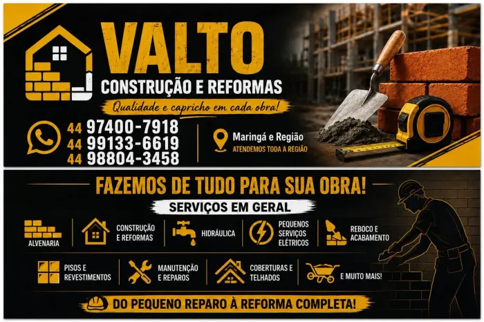 Pedreiro Disponível 