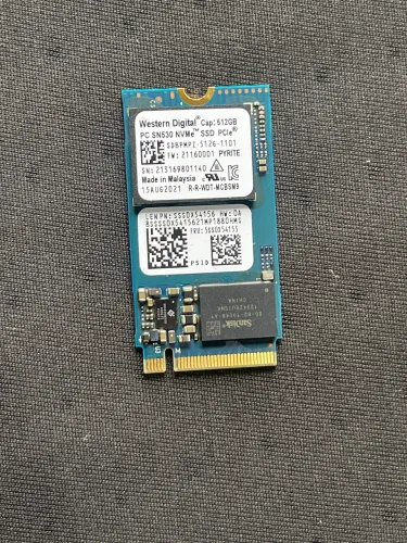 Ssd 2240 512gb western digital