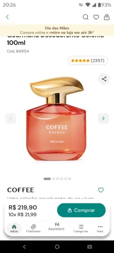Perfume feminino