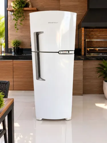Geladeira 380 litros Frost Free duplex Seminova Toda Original 