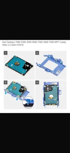 newsoftrj Caddy / case hd ssd Dell Optiplex * 3090 5090 * 7080 MFF