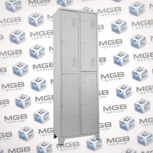 Roupeiro de Aço com 4 Portas Grandes - 1,96x0,63x0,36cm Entregamos DF e entorno