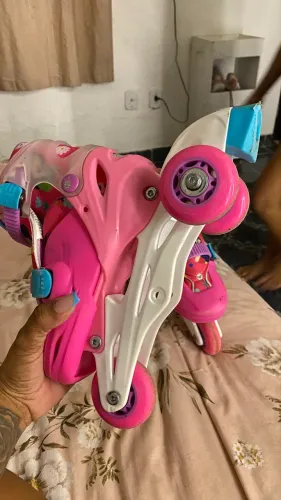Patins princesas da Disney 