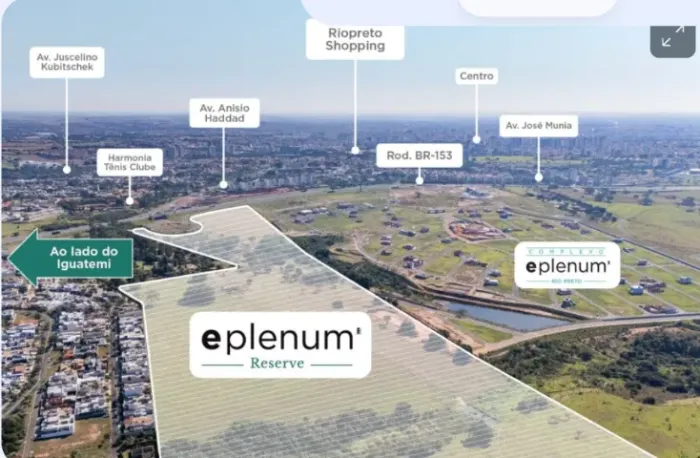 Terreno no Eplenum Resort 242m² (RESERVE) - Direto com a Loteadora