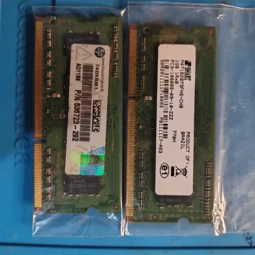 Memória RAM Notebook 3GB DDR3 (2GB + 1GB) 1333MHz Smart/HP