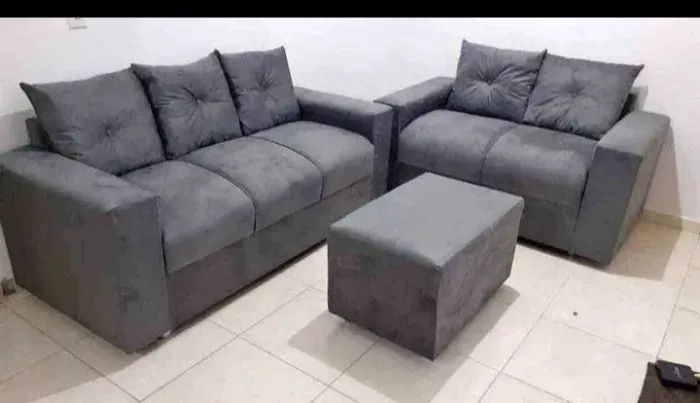 Conjunto sofá Ônix/ Novos / Várias cores 