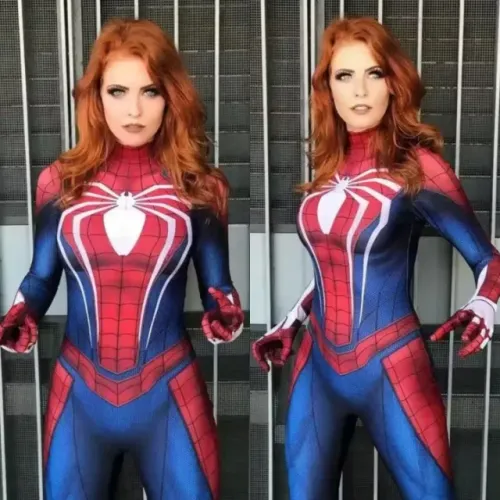 Traje Mulher-Aranha PS4 - Cosplay
