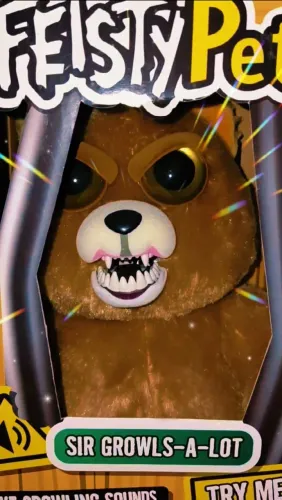 Sir Glrowls-a-lot Feisty pets sonoro urso Teddy Feisty sonoro