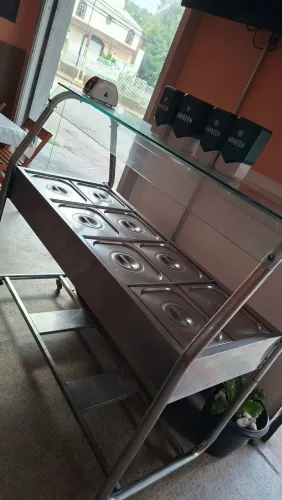 Estufa . Churrasqueira.  Chapa .