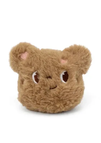 Ursinho marrom claro cabeça de urso fofo