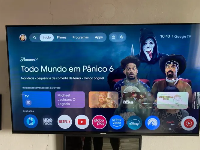 Smart Tv Semp 43 Polegadas Led Full Hd S42 Wifi Bluetooth