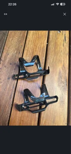 Par Suporte Caramanhola Carbono MTB Speed Ultra Leve
