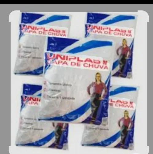 Capa de chuva tamanho único descatavel