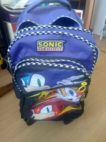 Mochila escolar unissex 