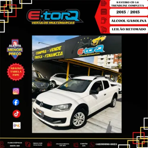 Volkswagen Saveiro Trendline 1.6 T.flex 8V CD 2015