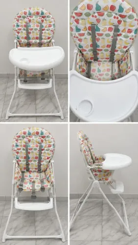 Cadeira para bebê conservada.