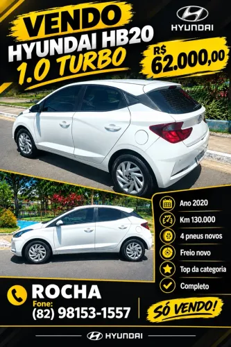 Hyundai HB20 Evolution 1.0 Flex 12V MEC 2020