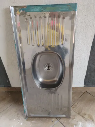 Pia de Inox de 1,20 por 150 reais
