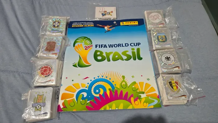 Set Completo Copa 2014 + Album Capa Mole