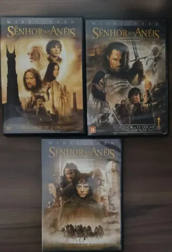 O senhor dos anéis - Trilogia completa em DVD
