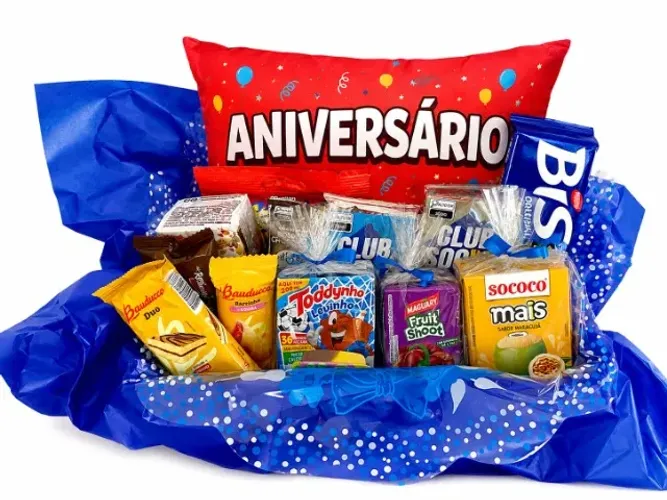 Cesta de café da manhã