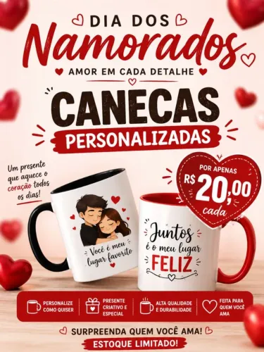 Canecas personalizadas