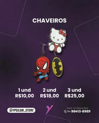 CHAVEIROS DIVERSOS