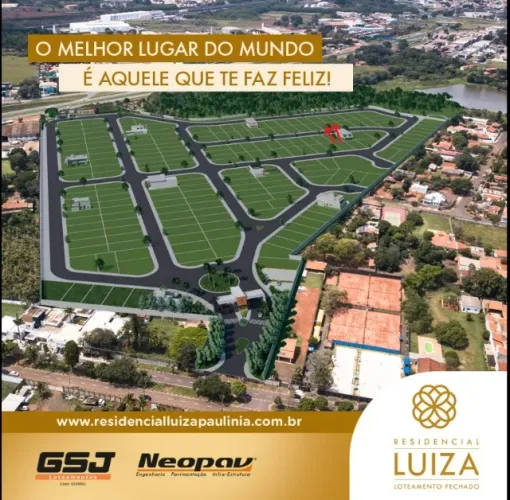 Terreno Condomínio Luíza Paulínia Direto Proprietário