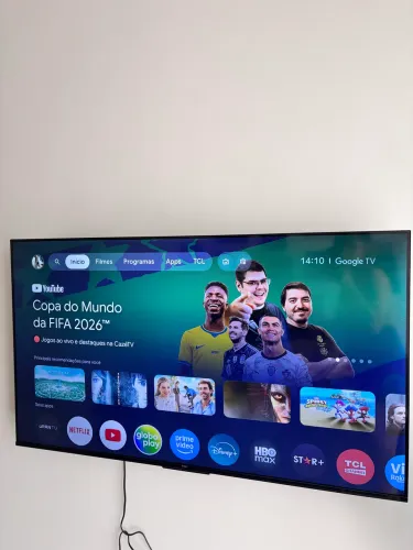 TV 50P TCL 4K GOOGLE TV WIFI COMANDO DE VOZ 