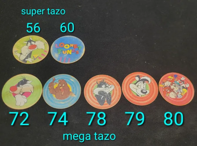 TAZOS LOONEY TUNES