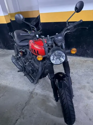 Royal Enfield Hunter 350 Dapper Red 2024/2025 - Baixa KM - Impecável