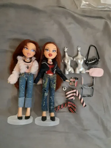 Bratz Twiins Roxxi e Phoebe (ler descrição)