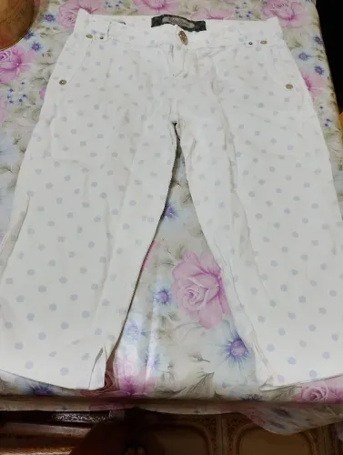 Calça branca da Colcci Capri Tam 36 