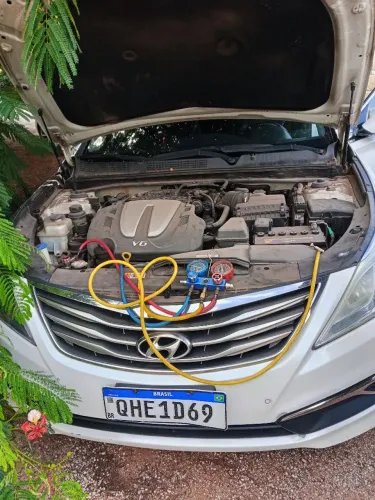 Manutenção ar condicionado veiculos