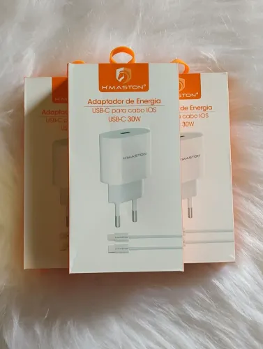 Carregador Completo Lightning iPhone HMaston 30W