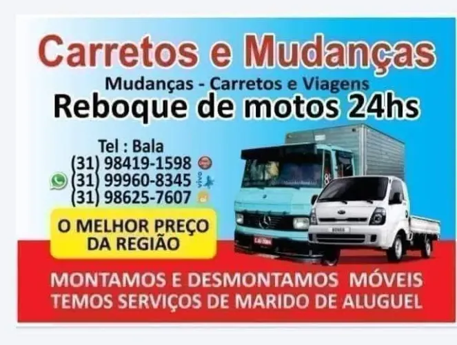 Carreto e mudanca e viagens