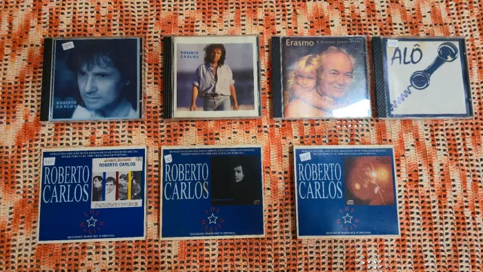 coleção CDs Roberto Carlos Master audiófilos 