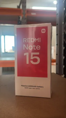 REDMI NOTE 15 - 8/256GB BLACK