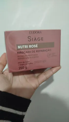 Máscara Eudora Nutre Rose Lacrado
