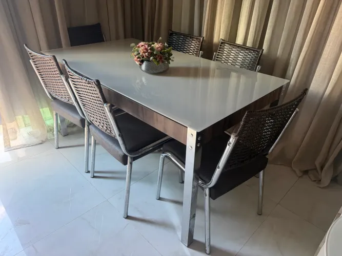 conjunto de mesa de jantar