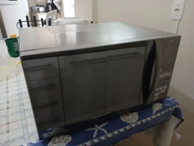 Microondas brastemp 38 litros - não esquenta