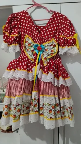 Vendo vestido de quadrilha tamanho 4 anos