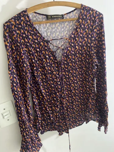 Blusa Morena Rosa tam m NOVA