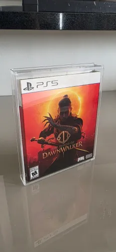 Acrilico Protetor Expositor Blood of Dawnwalker Jogo para PS5