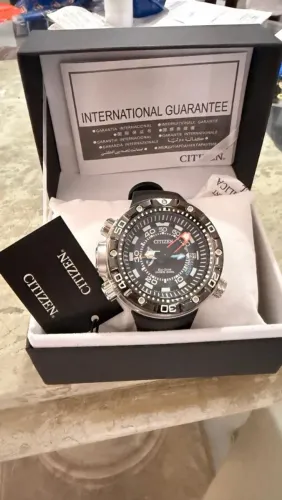 Relógio Masculino citizen Marine New aqualan Bn 2024-05e
