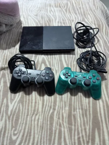 PlayStation 2 Slim Sony SCPH-90010 + 2 Controles | Original | Excelente Oportunidade
